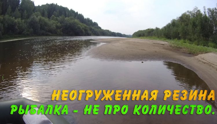 Ловля спиннингом. Неогруженная резина